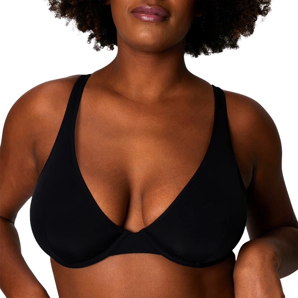 NEW Parade Dream Triangle Bra, 44D, black